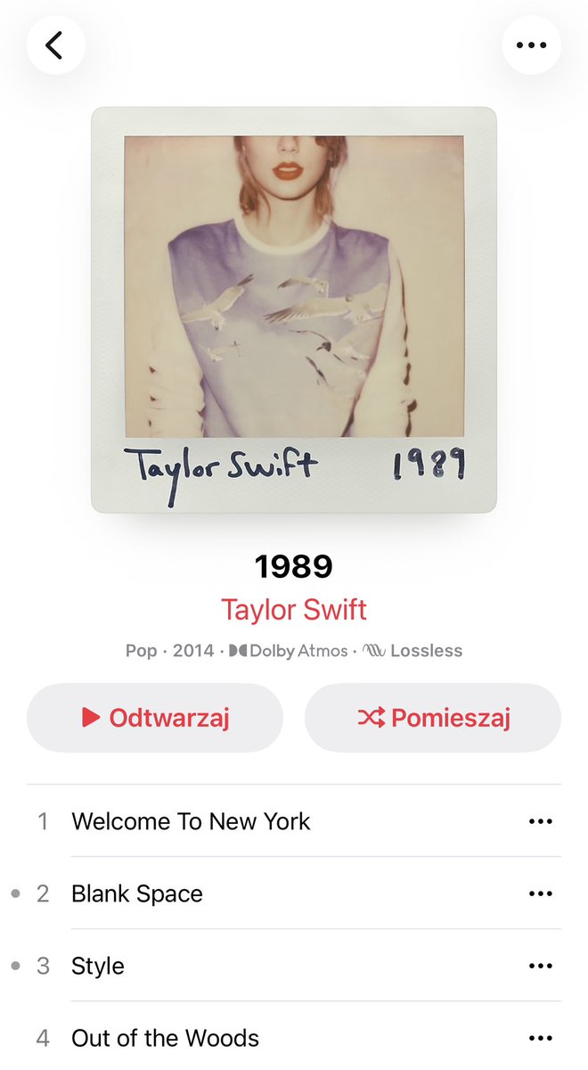Taylor Swift Poland tweet media
