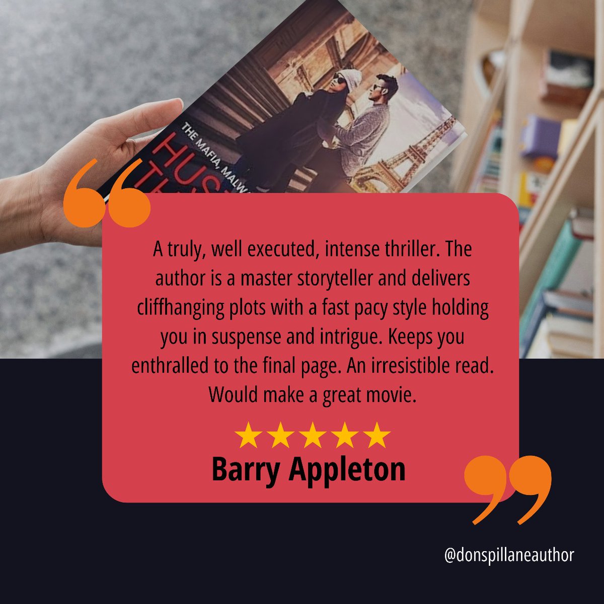 don_spillane's tweet photo. A massive pot of dirty cash tempts Sara and Joshua into a deadly game where every wrong move could end everything.

#donspillaneauthor #thrillerbooks #crimeplot #suspensealert #mafiacrime #actionpackedread #bookrecommendation #dangerstory #fastthriller #crimeadventure https://t.co/TEdQqtqCSn