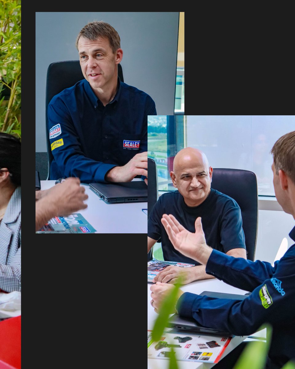SontaSolutions's tweet image. Celebrating Excellence! 🛠️

We were delighted to host our valued partners from Sealey UK for our Annual Meet at the Sonta Tools headquarters in Dubai.

#SontaTools #Sealey #IndustrialTools #B2BPartnership #DubaiBusiness #AviationTools #EnergySector