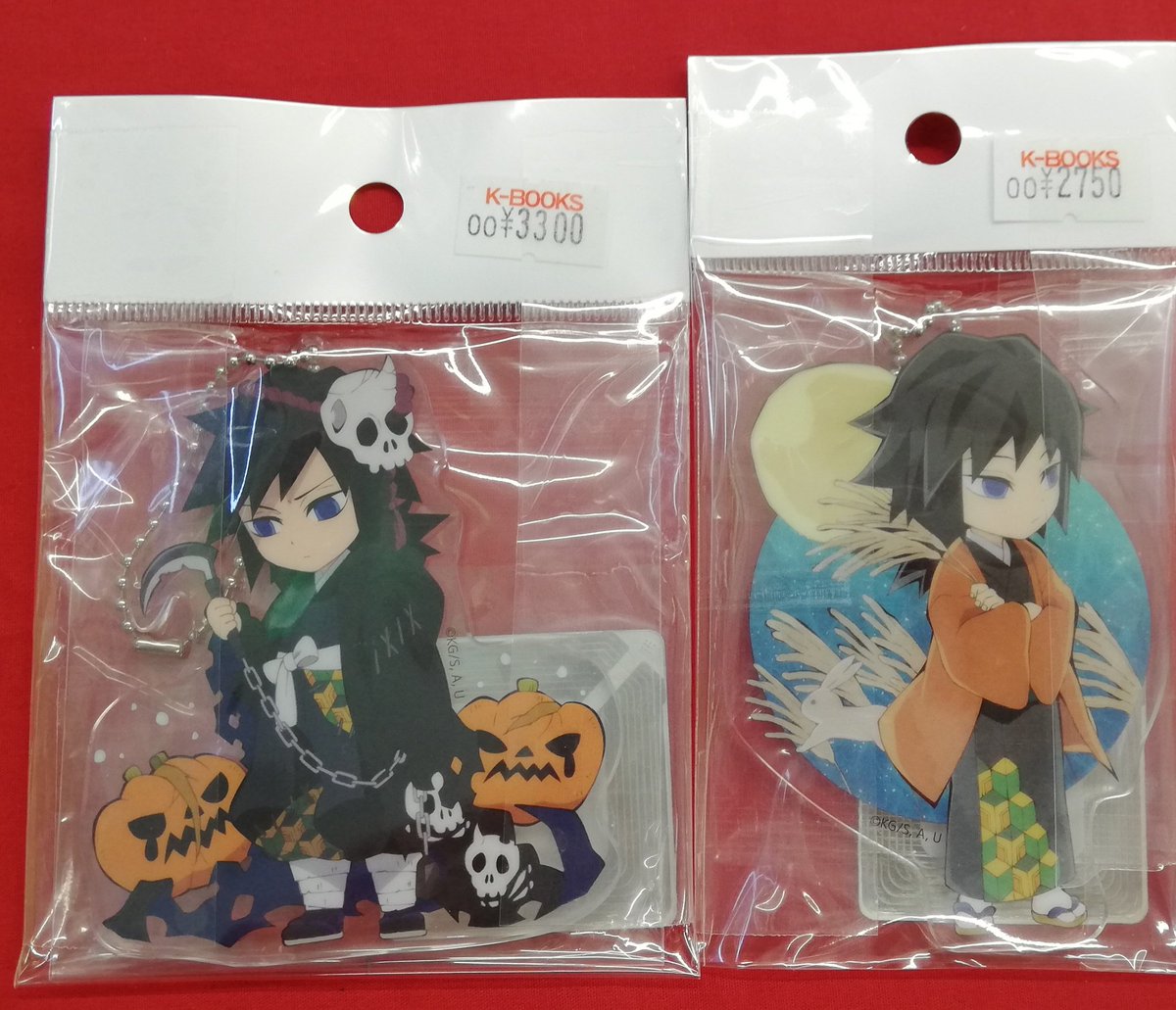 入荷情報】 『鬼滅の刃』より ◇アクリルチャーム 冨岡義勇 ◇お月見