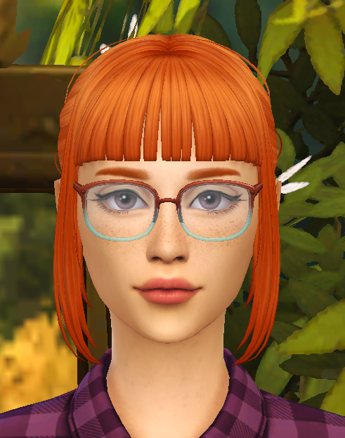 Lana Gipson
Age: young adult
Human
Aspiration: lady of the knits
Traits: goofball, loyal, and art lover.