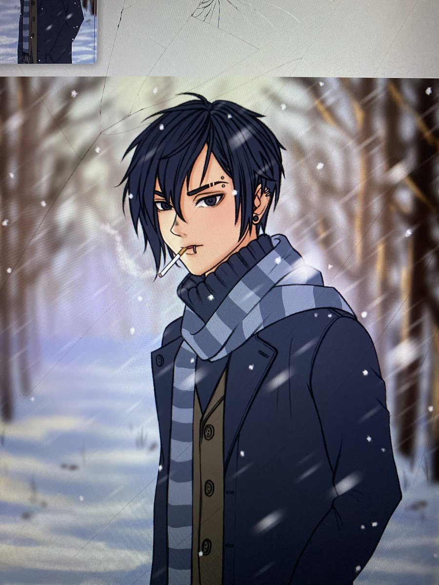 Just another Sebastian wip 🥺
#StardewValley