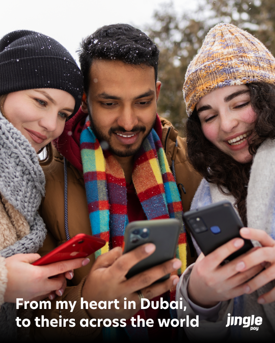 Celebrate the season of giving without losing a cent. 💙✨
Send joy home with zero-fee transfers and real exchange rates.
#JinglePay #SendJoyHome #ZeroFees #FestiveFinance #UAE #Dubai #Remittance #Fintech #SendMoneyHome #ExpatLife #InstantTransfers