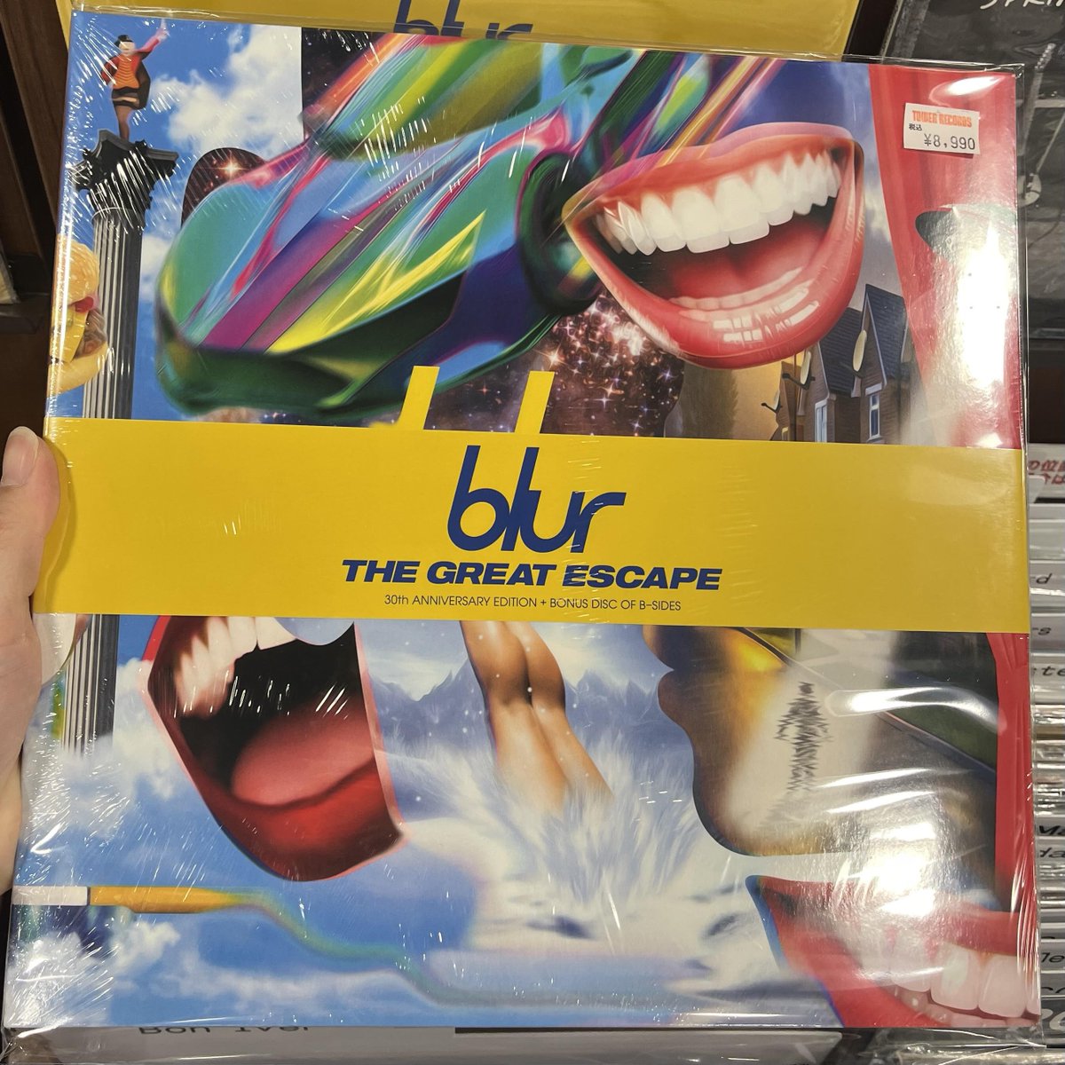 Blur】 オリジナル・ジャケットをブラーらしく大胆にアレンジした『The