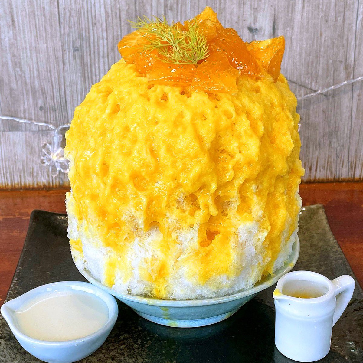 Parlor Vinefru銀座でかき氷。The 紅まどんな、アマゾンカカオのトマト