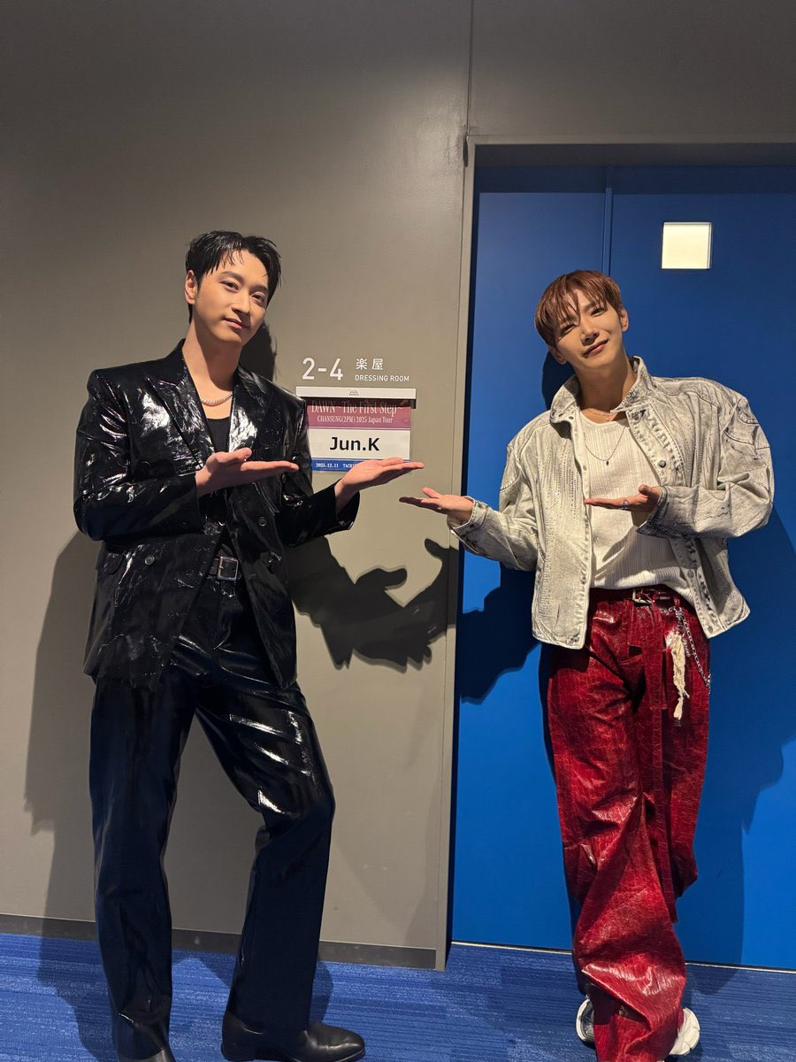 📸#CHANSUNG(2PM) 2025 Japan Tour
 [DAWN～The First Step～] 

スペシャルゲストJun. Kさん✨
最高の『甘く 切なく 強く』でした🩷💜

AK-69さんとCHANGMIN(2AM)さんも
ありがとうございました❤️‍🔥

STAFF BLOGも更新💌
chansung.jp/blog

#チャンソン #찬성 
#Jun_K #ジュンケイ #준케이 
#2PM