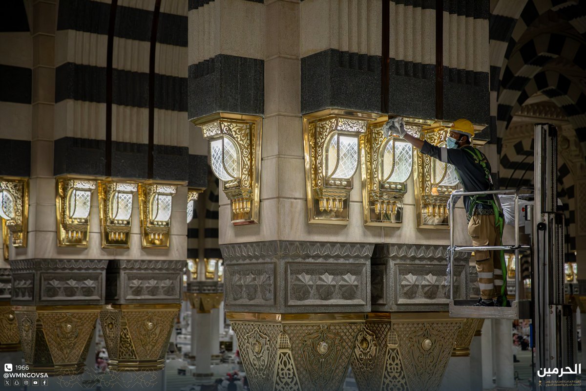 wmngovsa's tweet photo. نعتني بأدق التفاصيل لراحة ضيوف الرحمن .. نسعد بخدمتكم

#المسجد_النبوي https://t.co/cPgzR61ZgA