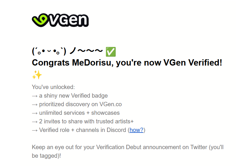 Doris | Vgen Comm open tweet media