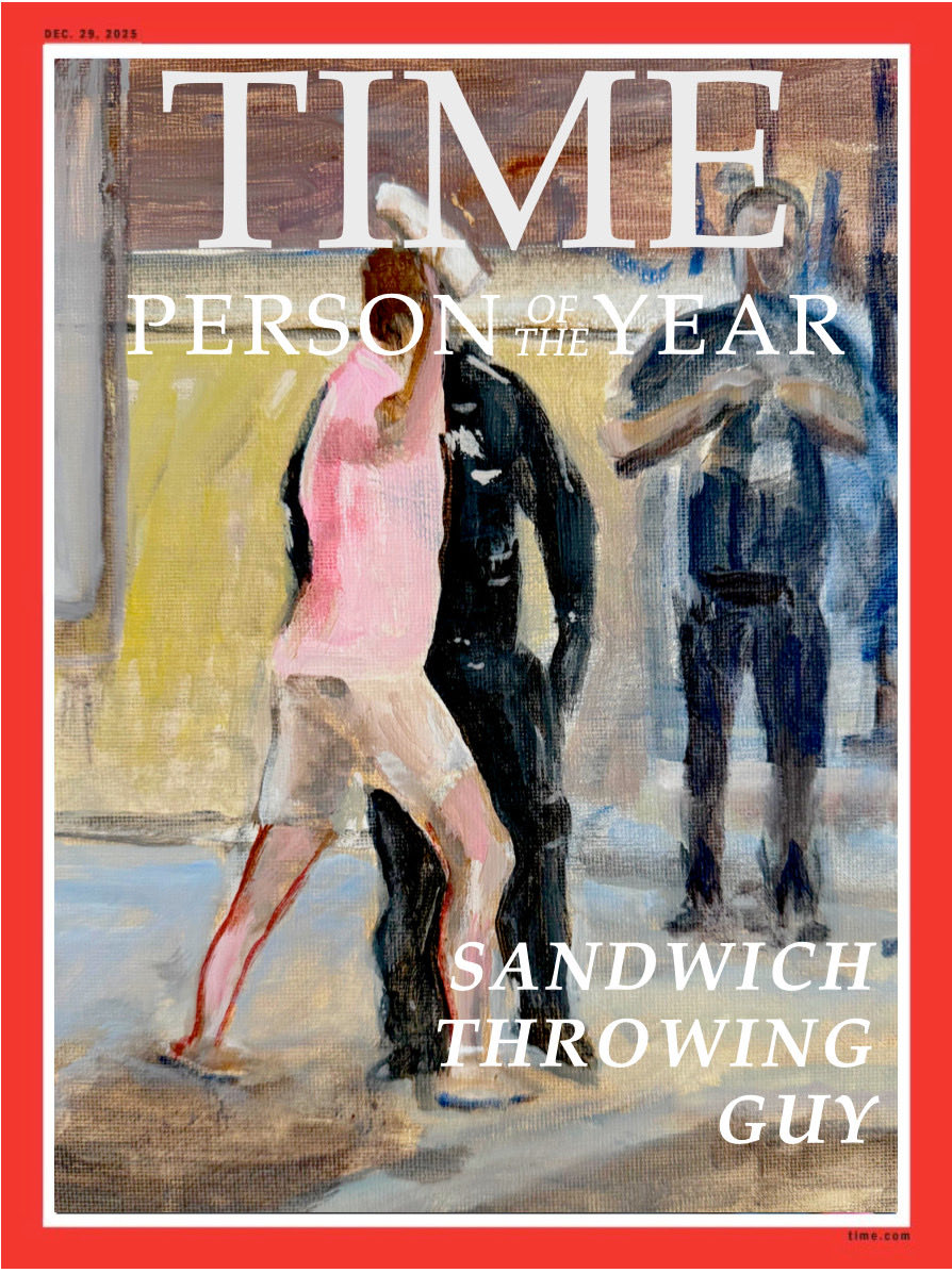 DavidLeavitt's tweet image. The sandwich throwing guy would’ve been a better Time Person of the Year