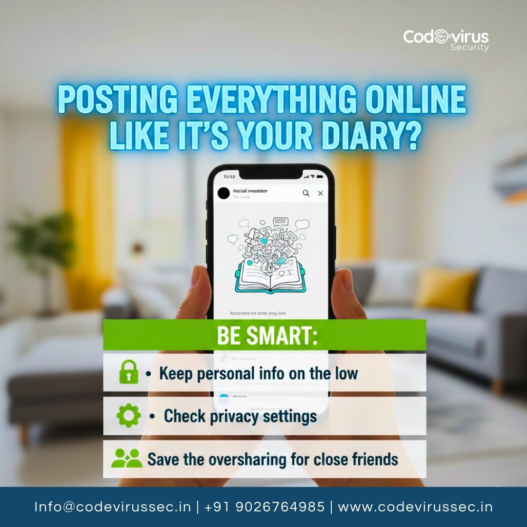 codevirussec's tweet image. 🔐Protect Yourself from Cyber Fraud with Codevirus Security
🚫Don’t click unknown links
🔑Use strong, unique passwords
🛡️Turn on 2FA
📞Don’t share OTP or personal details
📲Keep your apps &amp;amp; devices updated
🔍Check your account activity regularly
 #CyberSecurity #CodevirusSecurity