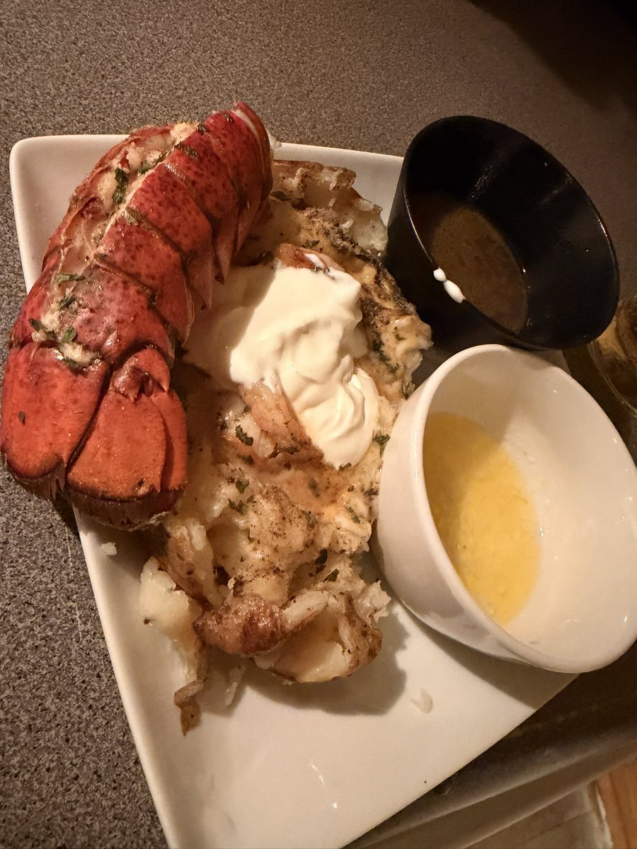 Dinner the last 2nights #lobster