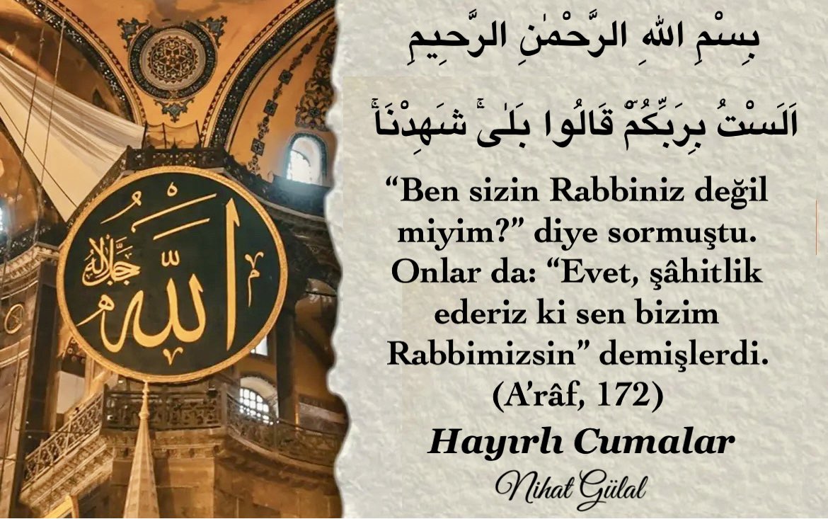 “Allahım! Belâ Zamanındaki ahdimize sadık kalmayı, kalbimizi hidayetinle diri tutmayı nasip eyle. Âmin.” #HayırlıCumalar 🇹🇷🌹🤲