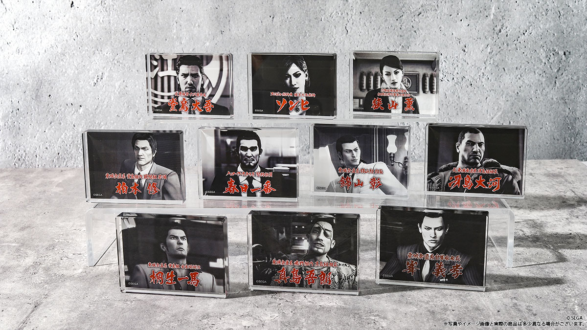 龍が如く冠婚葬祭展 グッズ情報】 □登場シーンアクリルブロック