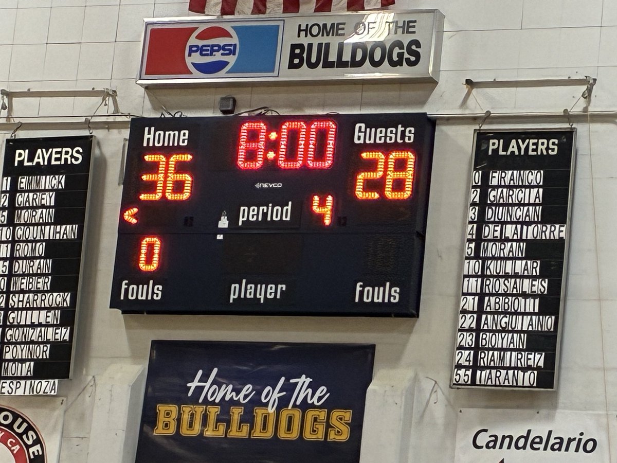 End of third quarter Folsom still leading Branson