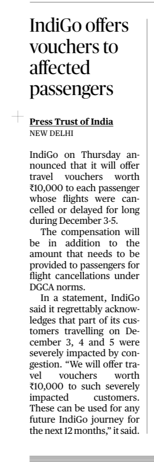 pradeepbagival's tweet photo. @IndiGo6E to have data on passengers w disabilities &amp; ensure relief measures are prioritized to reduce hardship for older persons &amp; persons w disabilities who were disproportionately impacted during #IndiGoCrisis @rammnk @SmithaSadasiva5 @VijayNallawala @armanaly @DisabilityIndia https://t.co/rMpoPfs3xf