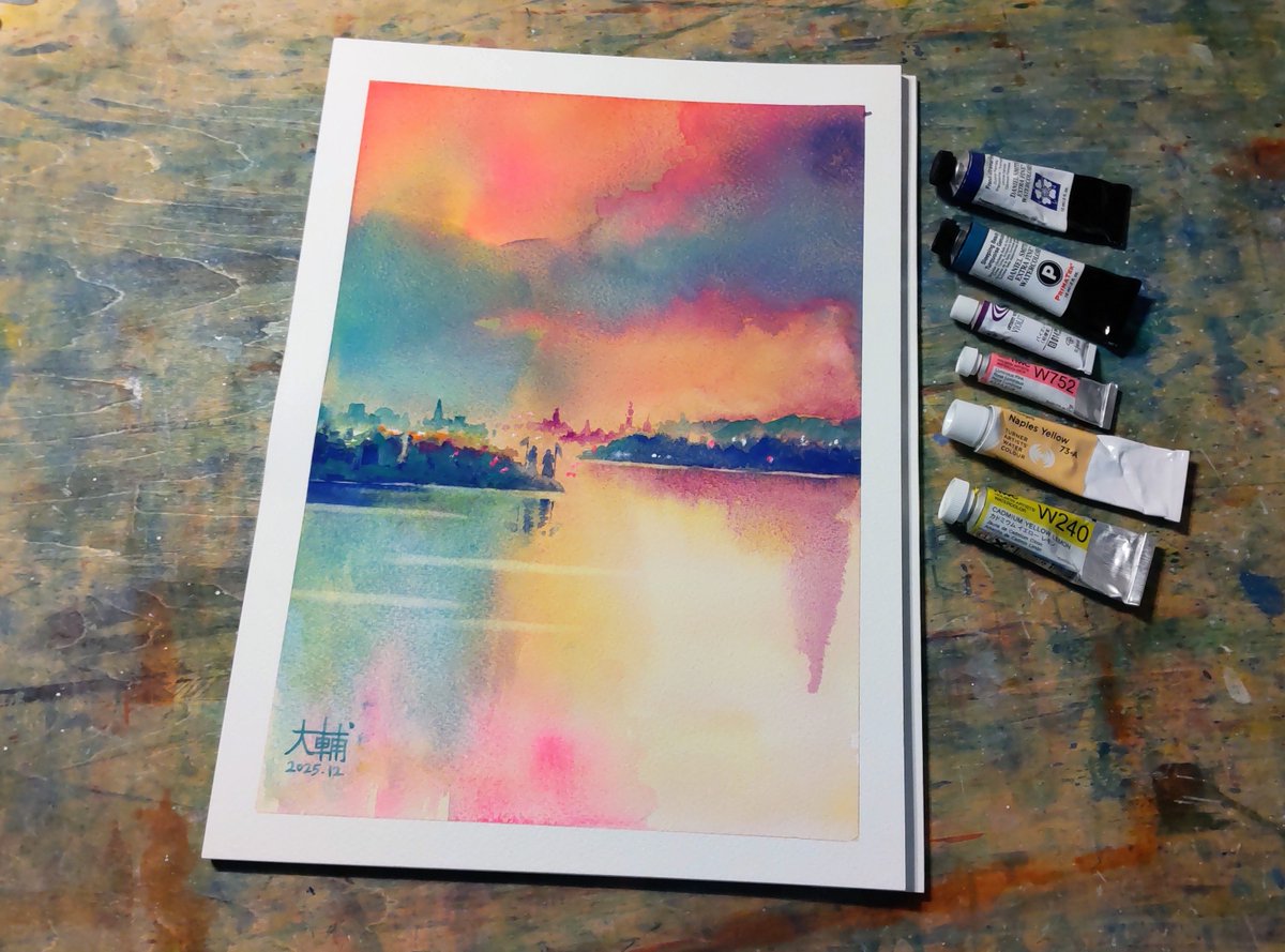 この作品じわじわ気に入っている…ルミナスピンクがすごく良い仕事し