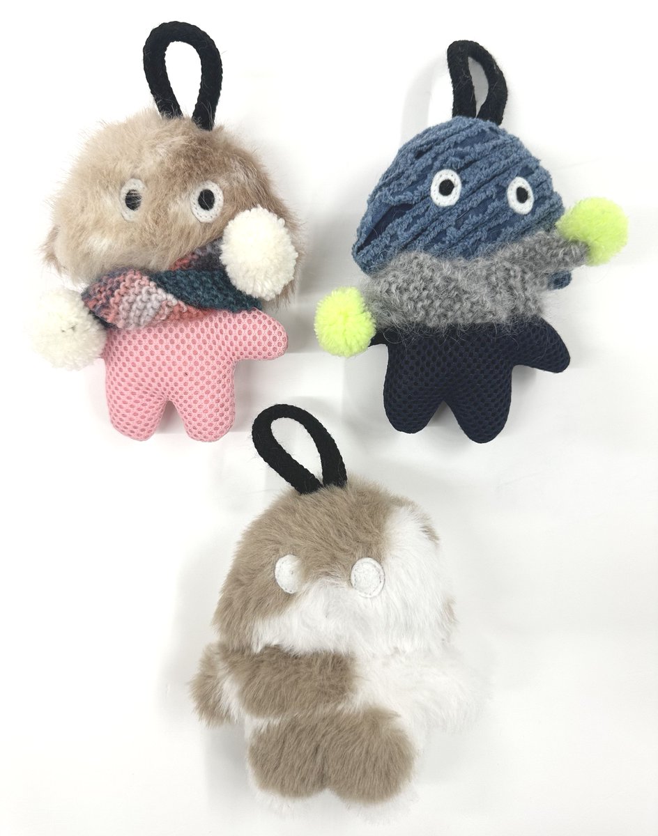 12/13（土）メッシュ君 マフラー付きの子も！ 単品でお買上頂けます