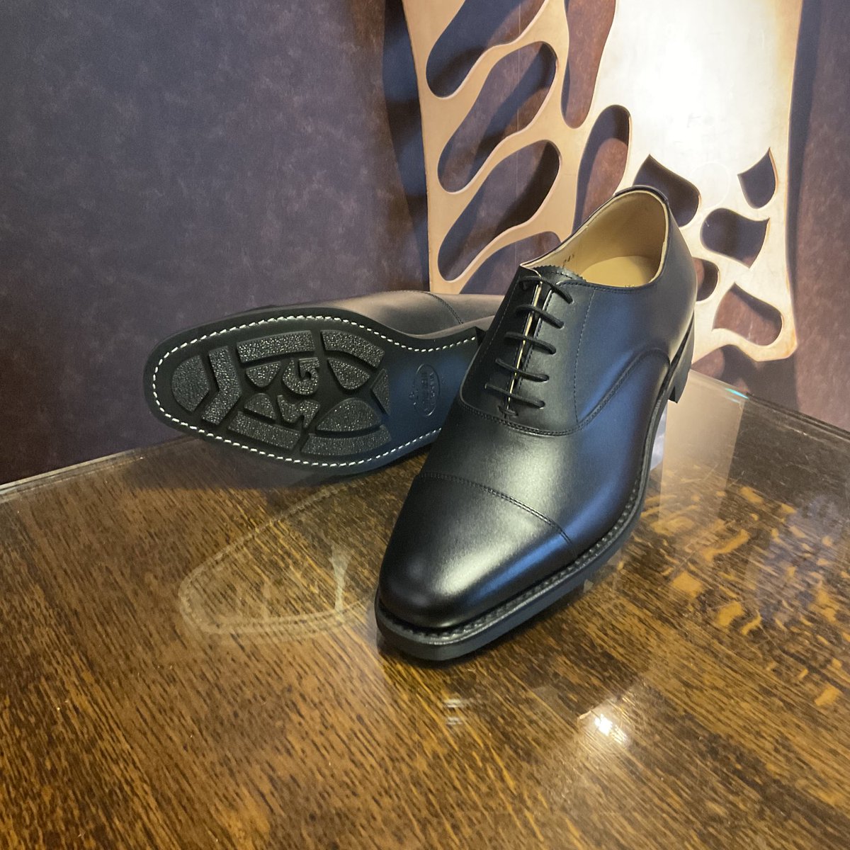 スコッチグレイン R1766 ストレートチップ ブラック 撥水レザー 3Eウィズ スコッチグレイン SCOTCH GRAIN ストレートチップ 撥水レザー スコッチ