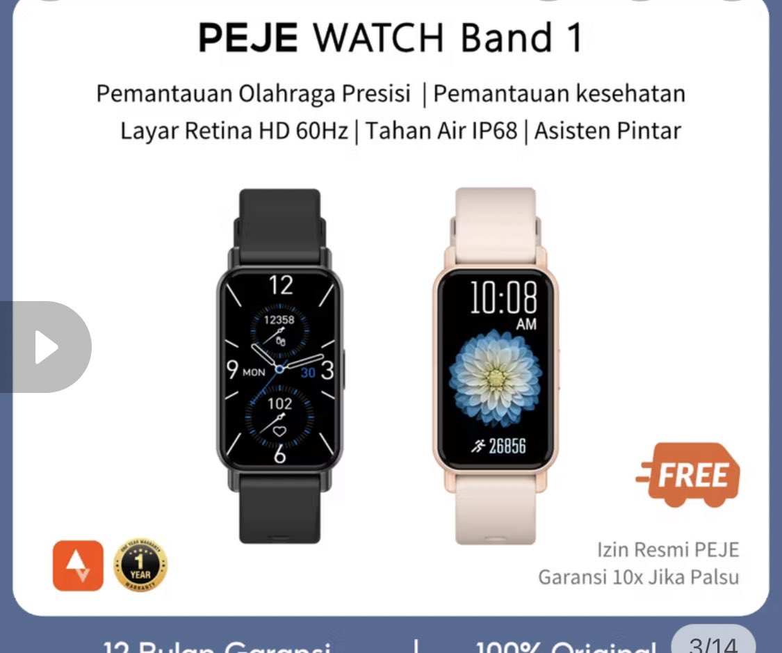 Yang punya smartwatch peje atau goojodoq kayak gini boleh review gak? Aku lagi nyari smartwatch yg mumer:(