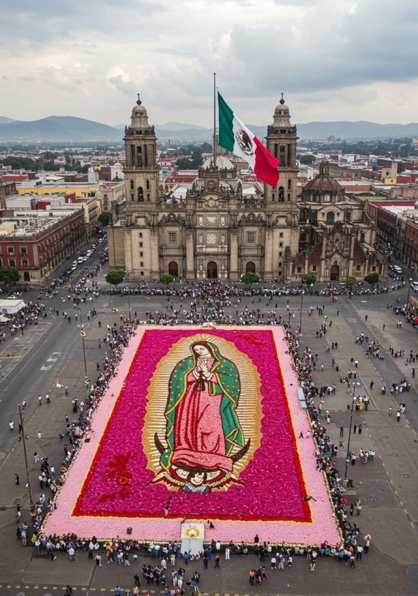 Hoy le pedimos intenciones ambiciosas a la Virgen de Guadalupe:
Pedimos por todos los pueblos de América.
Pedimos por todos los jóvenes del mundo.
Pedimos por toda la Iglesia.