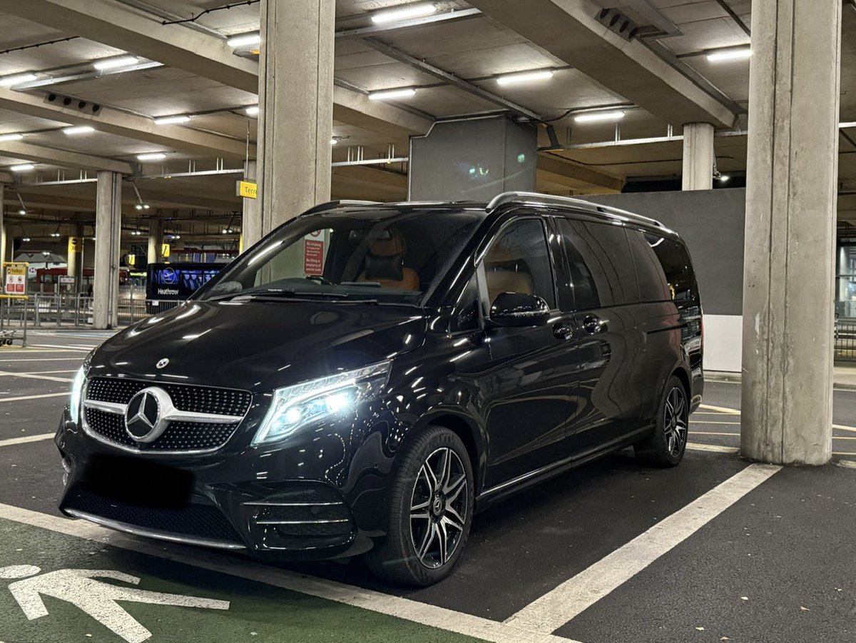 3.20am leave, down to London Heathrow Airport to collect my clients in their newest purchase.

What a lovely thing it is to drive, feels weird driving a Mercedes van based product that’s 4 wheel drive though, always had rear wheel drive myself. 

Won’t be complaining come January