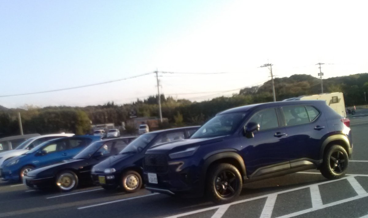 yamaken19620219's tweet photo. 嘉麻市から宗像の道の駅のホンダジャムに行って来ました https://t.co/4hznDgdvX4
