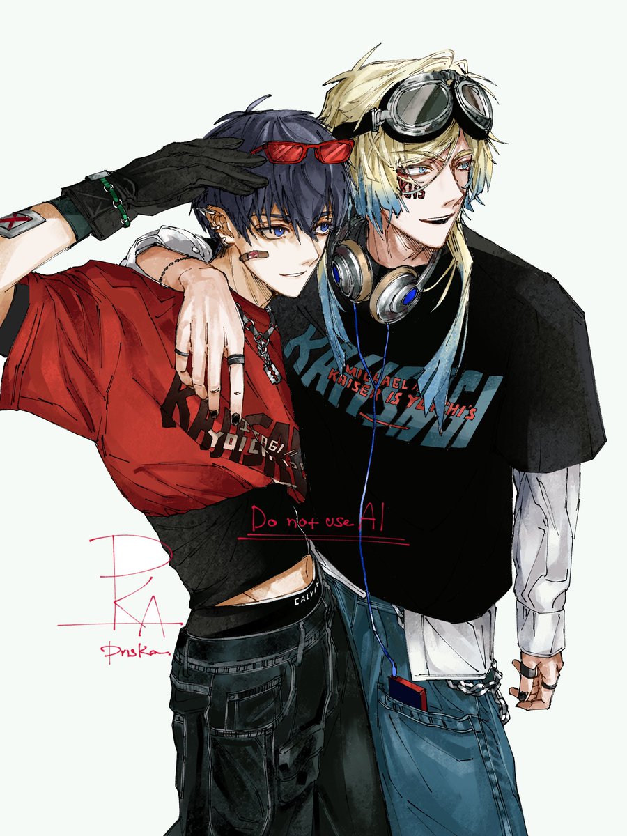 [ Do you see that trash , Yoichi ? ]
[ Absolutely,  shitty rose ]
#kiis #kaisagi