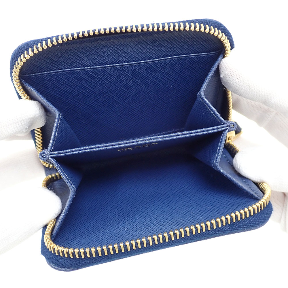 プラダ（PRADA） 1MM268 レザー コインケース 販売中です✨ ラウンド