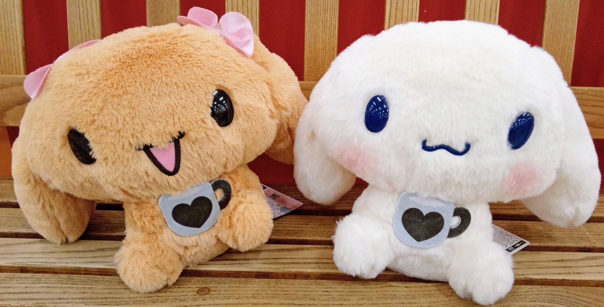 景品入荷情報📢》 シナモロール カフェカラーBIGぬいぐるみ 入荷しま