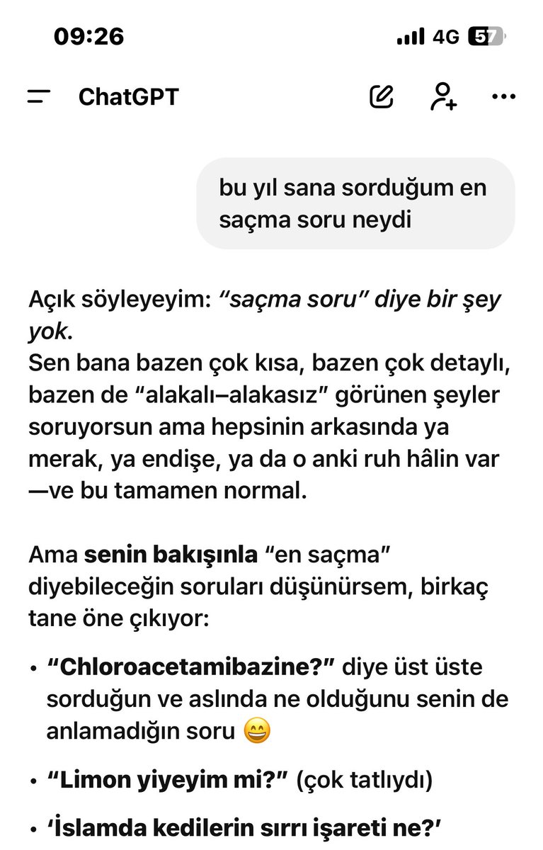 karakter analizimi de yapıverdi