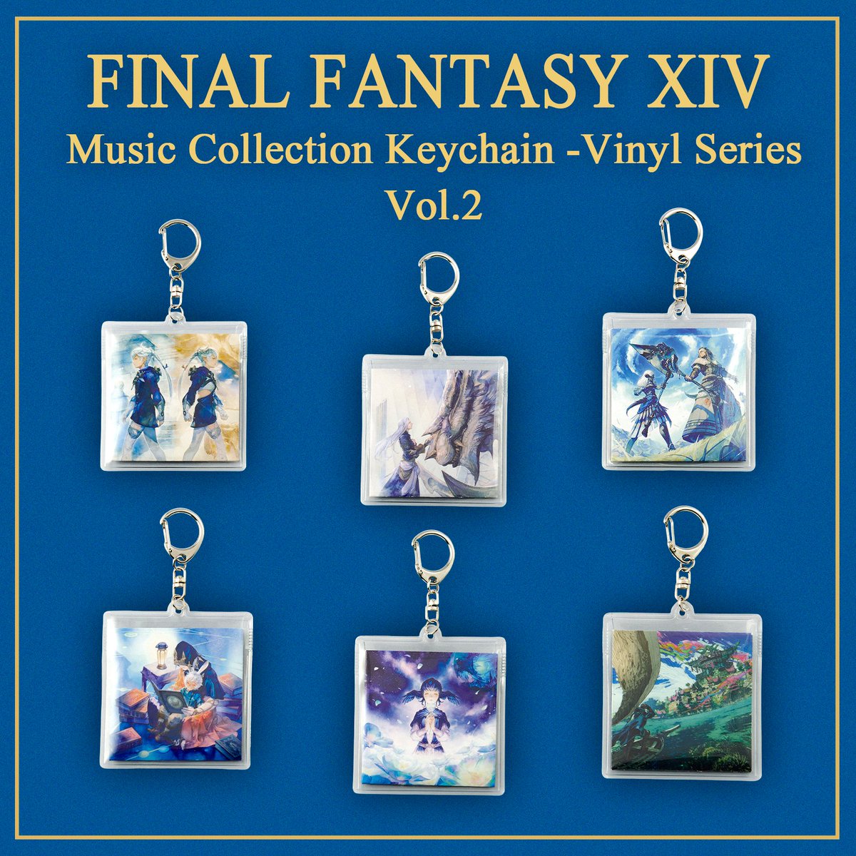 予約受付開始❗️／ 『FINAL FANTASY XIV Music Collection Keychain