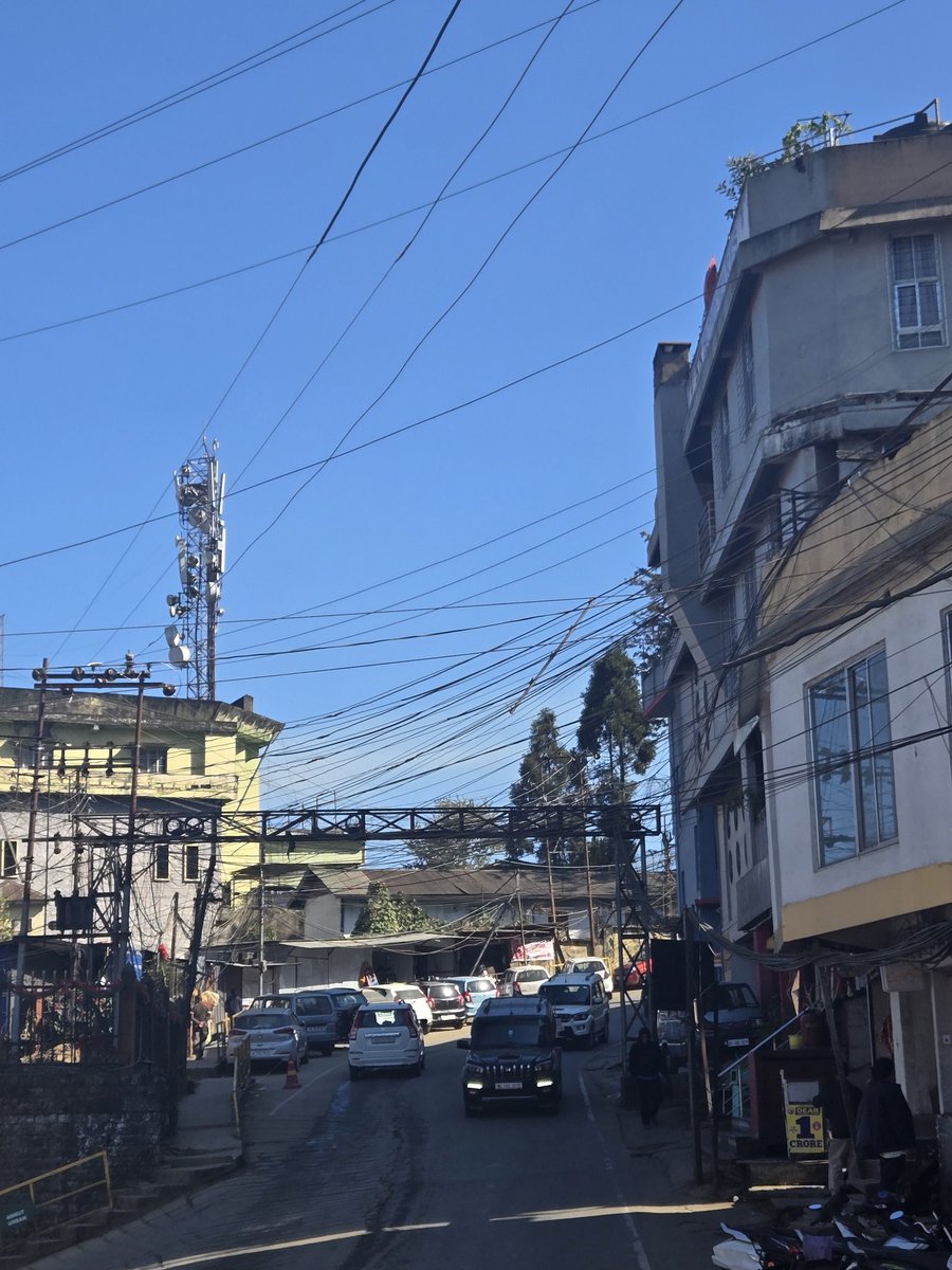Ti_niall's tweet photo. The smoke is now visible from Kohima https://t.co/jkL2d6X7oI