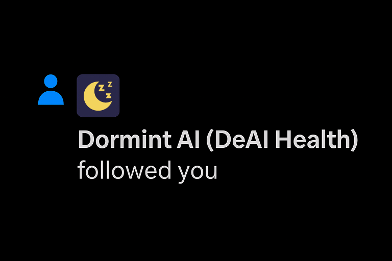 Dormint AI (DeAI Health) tweet media