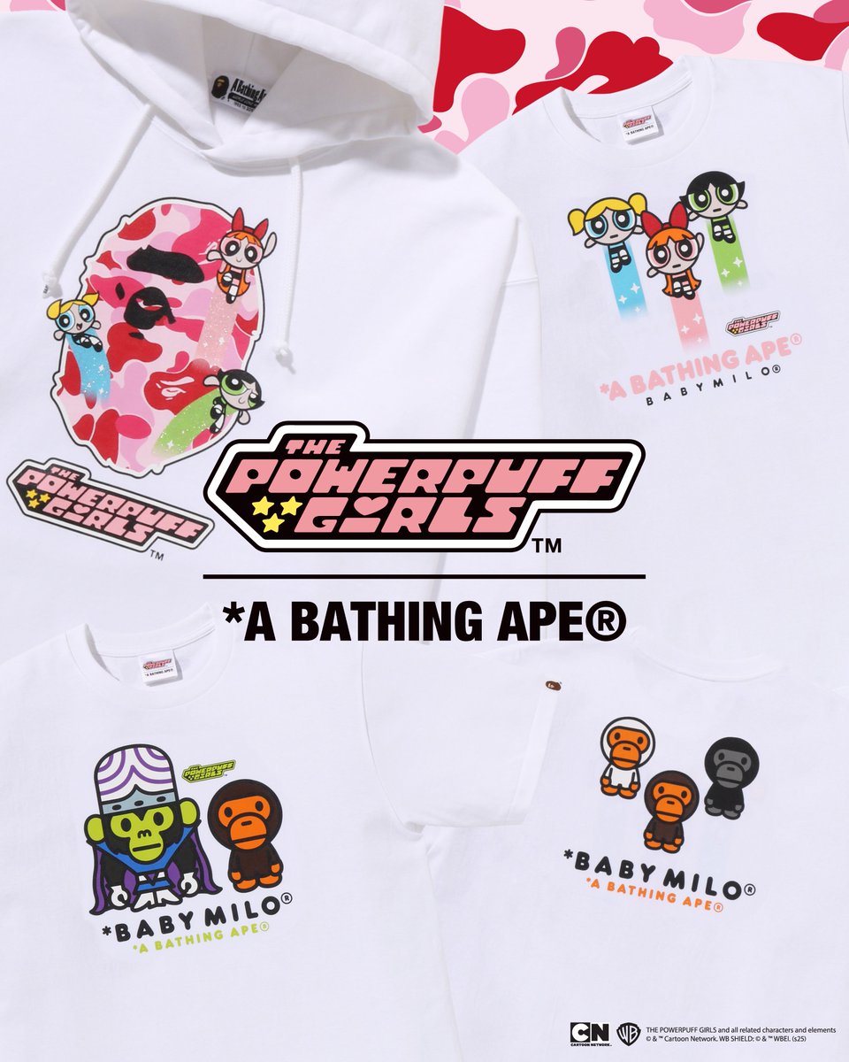 このあと11時発売開始！ ストリートファッションブランドの A BATHING