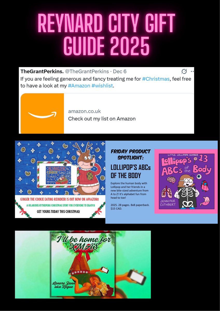 #ff #foxyfollowfriday Need some inspiration for gifts? Check out our Gift Guide video youtube.com/shorts/ci2dkBJ…
Shoutout <a href="/TheGrantPerkins/">TheGrantPerkins.</a> <a href="/XADRUM/">XADRUM</a> <a href="/Lollipop_Comics/">Adventures of Lollipop Comics 🇨🇦</a> <a href="/Matthew07463002/">Matthew Anderson/Mattand95</a> and more!