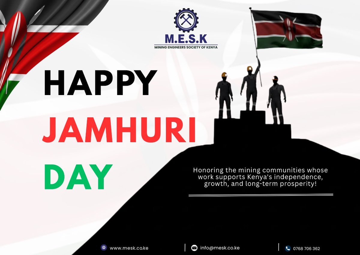 Mining Engineers Society of Kenya tweet media