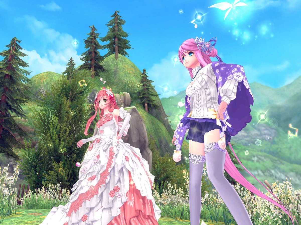 そういえば少しだけあや(アシュテ伴侶)とも幻想神域遊んでた。
3枚目はサブの女性キャラ