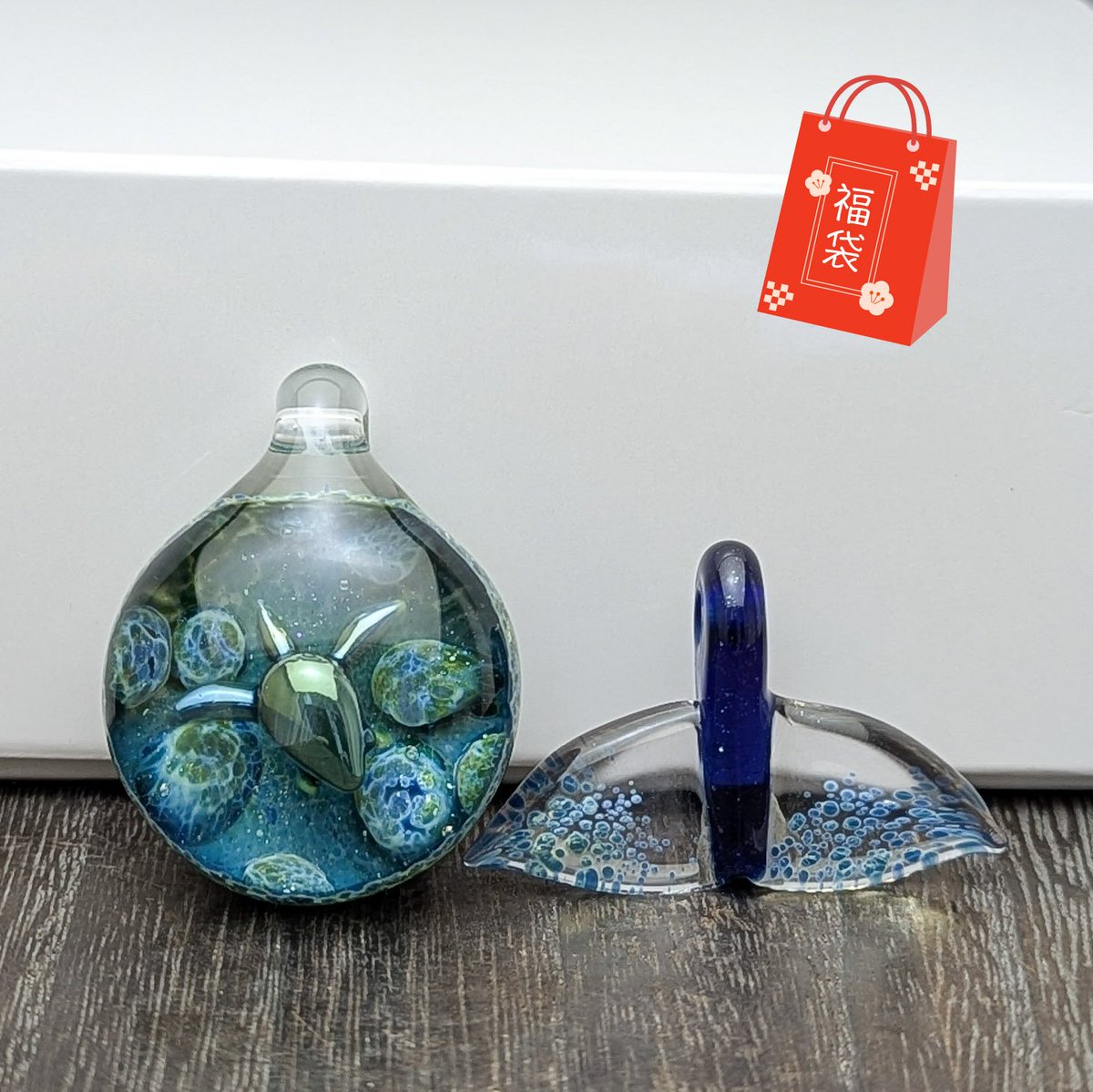 ガラス　オブジェ　ハンドメイド ガラス　オブジェ　ハンドメイド