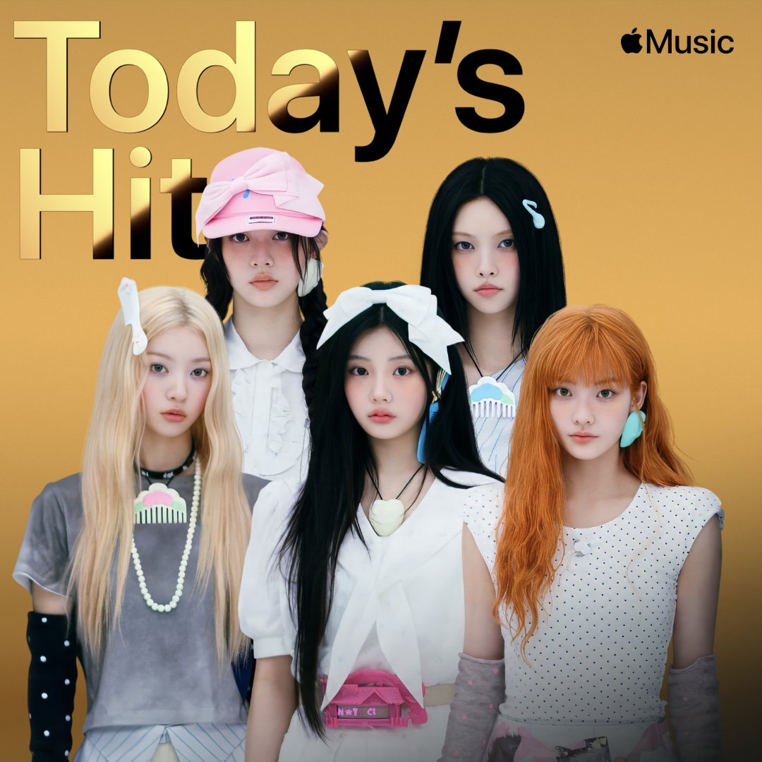 ILLIT_official's tweet image. ✨ Check out ILLIT on the cover of Today&apos;s Hits in Korea and stream &apos;NOT CUTE ANYMORE&apos; in #SpatialAudio! @AppleMusic

🎧 apple.co/TodaysHits

#ILLIT #아일릿
#NOT_CUTE_ANYMORE