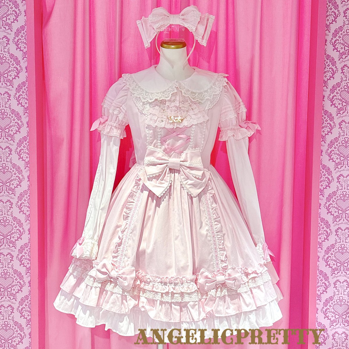 ❥ Dolly Girl付け袖ワンピース…¥40,700