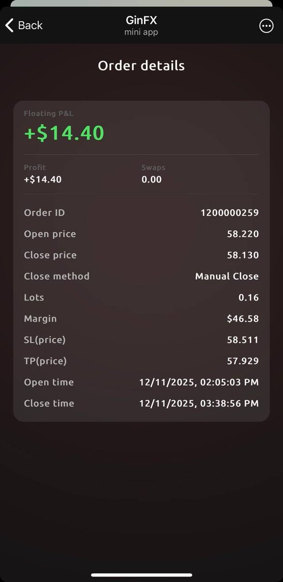 LynneXu50314's tweet photo. I’ve been using GinFX @Ginfx_official lately and it’s honestly super beginner-friendly ✨
You don’t need to deposit. You can use the XP you earn from tasks to trade, and the profits you make are real and withdrawable 💰
It has zero fees, low entry, and you can trade FX, indices, gold, BTC and more 📈
You can even trade directly inside the TG Mini App, which is really convenient 📱
If you join their Telegram group, you can get XP just by chatting, and you can use that XP to trade like real funds 🎁
If you want to try zero-cost trading, GinFX is definitely worth checking out 🙌