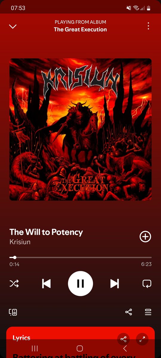 Powerwolf111's tweet photo. Some Brazilian fury to wake up before i'm diving into #FFFDec12 https://t.co/pgS5O5VJbB