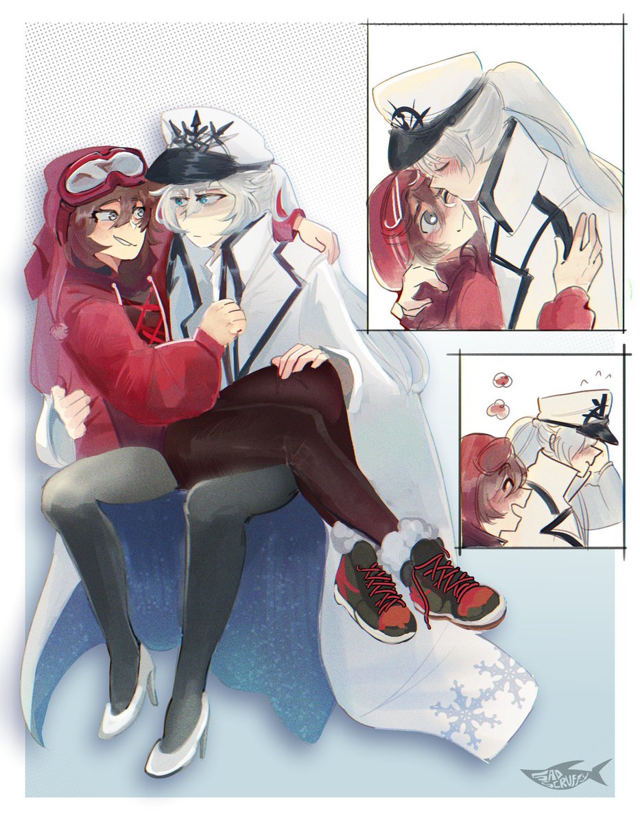 sadscruffy's tweet photo. #rwby #whiterose https://t.co/mRi5yKqnMP