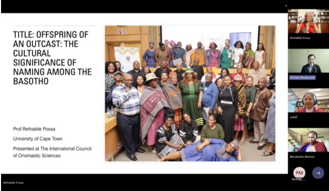 If you have missed the latest Onomastics Online lecture given by Rethabile Possa about "Offspring of an Outcast: The Cultural Significance of Naming Among the Basotho", please find the recording on the ICOS YouTube channel: youtu.be/rrBN3OjmRmE