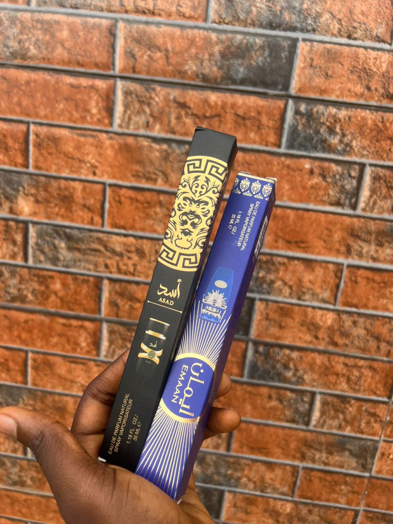 Good afternoon I have this product for sale for festive season and beyond.  

Available perfumes:

30ml My Her. Lasts for 15 hours or more. 

#5700

24k roll on. Lasts for 8 hours. 
#1400

My way. Feminine sweet smell. 
#5500

Pocket perfumes. Mobile and #1800

African Prince