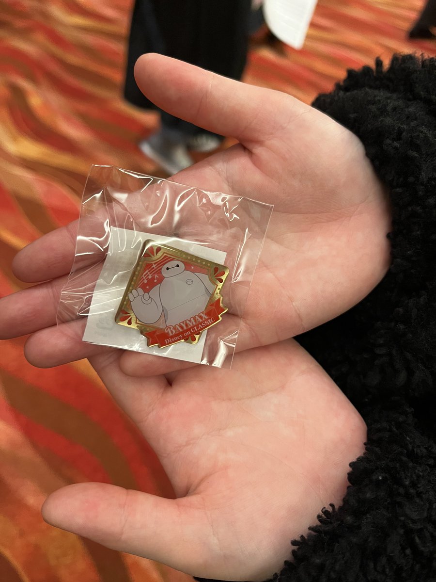 mcnd_0811's tweet photo. ディズニーオンクラシック まほうの夜の音楽会 2025 ピンバッジ カプセルトイ 交換

譲) ベイマックス

求) シンバ  シンバ&amp;ナラ

後日横浜付近手渡しまたは郵送📮
ベイマックス2個来てくれたので、交換探してます🙇‍♀️ https://t.co/U3tinRJMlU
