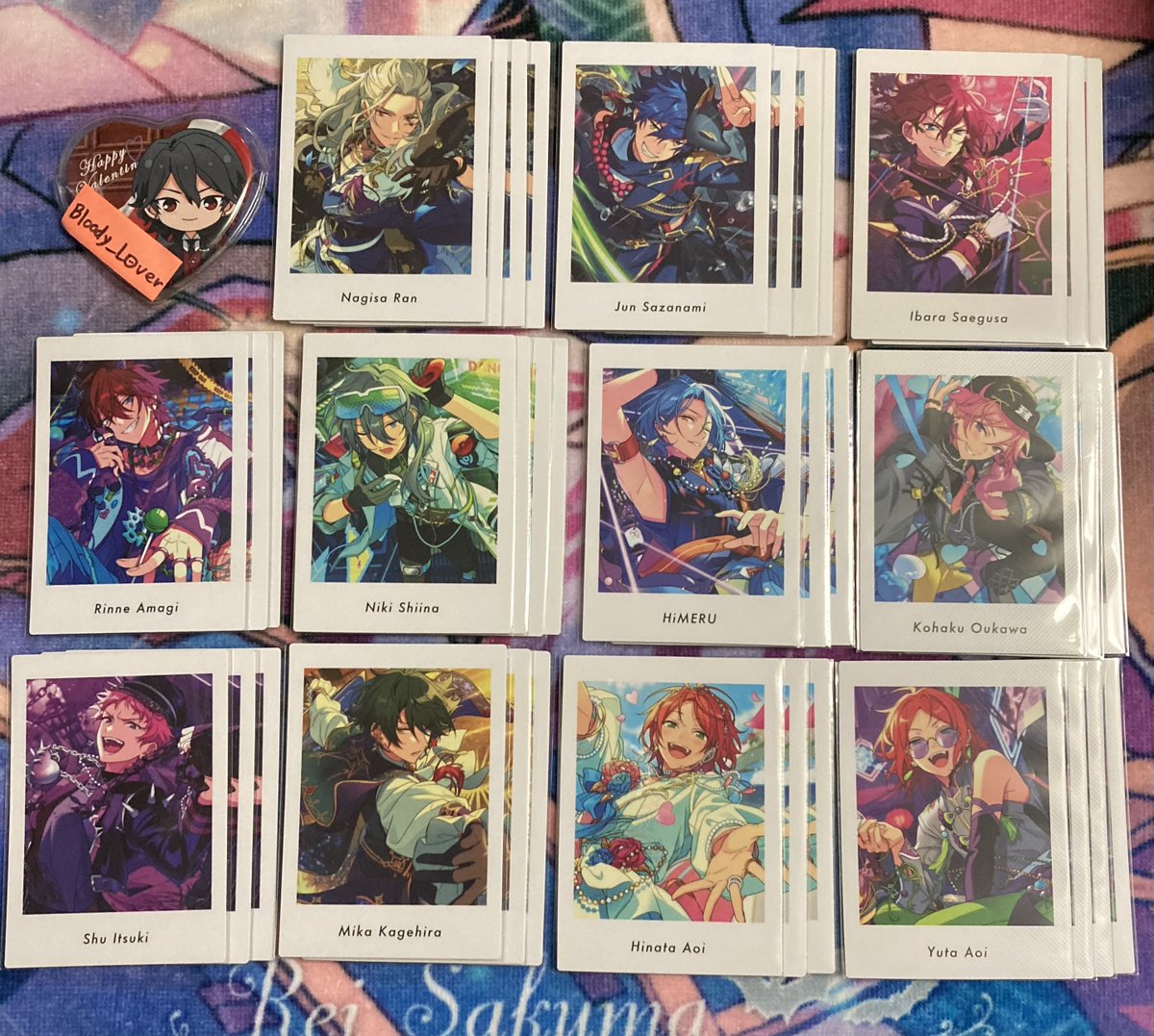 Bloody__Lover's tweet photo. 【交換譲渡】あんスタ ぱしゃっつ Action

譲
画像参照

求
朔間零(P1、A)  薫(P1)
維吹(P1、A) 真緒(P友人分)
定価+送料

🌟滝はできれば零含む交換を優先
🌟郵送希望です

お気軽にお声かけください！ https://t.co/qxfIlmvNMJ