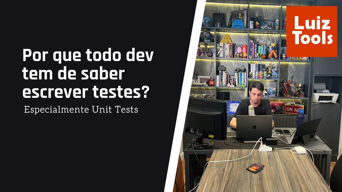luiztools's tweet image. No vídeo de hoje eu vou te explicar de maneira muito didática o porque todo desenvolvedor de software tem de saber escrever também testes de software, em especial os unit tests.

youtu.be/ntEU2ZPTJHE

#softwaredeveloper #softwareengineer #computerscience