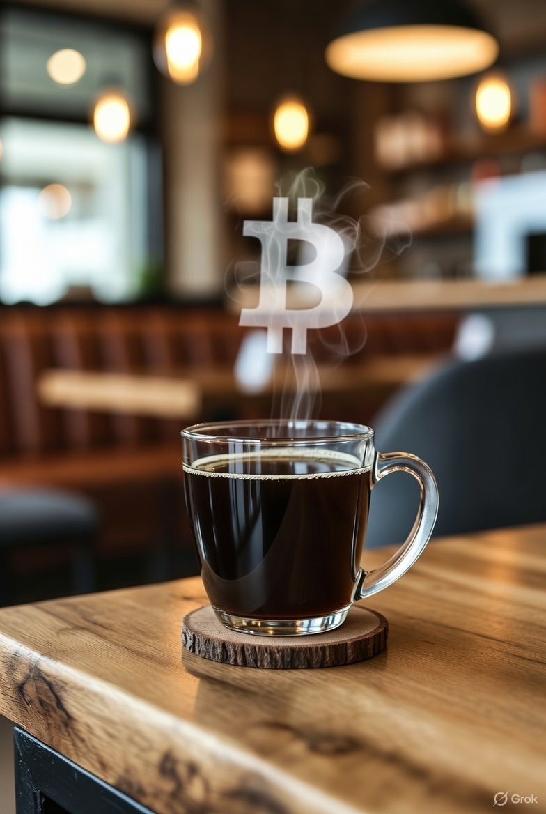 ChrisHernd's tweet photo. Good morning!!! This is your daily reminder to drink good coffee and stack sats!
$btc #bitcoincoffee https://t.co/Qy6KgEwY99