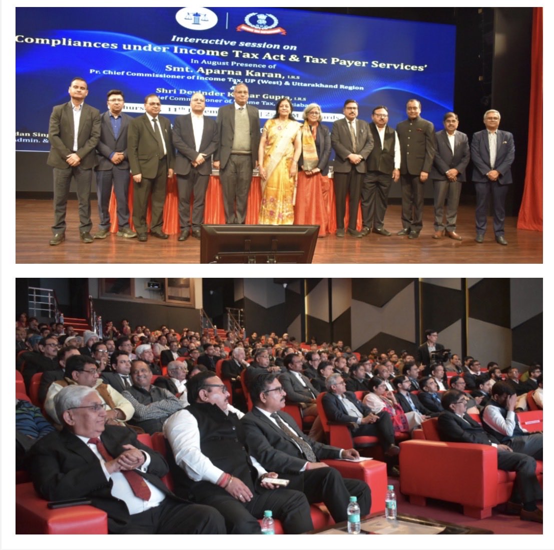 IncomeTaxUPWest's tweet image. In the process of ongoing series of events, another outreach program under the able leadership of Ld. Pr CCIT, UP(West) &amp;amp; Uttarakhand  &amp;amp; guidance of Ld CCIT Ghaziabad, PCIT Gzb &amp;amp; PCIT(Admn), Kanpur was conducted by Income Tax Department at Ghaziabad station on 11/12/2025 where…